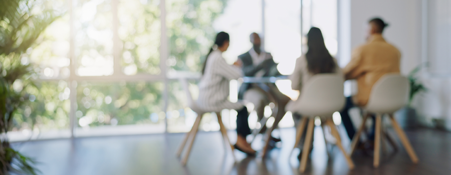 People meeting in office